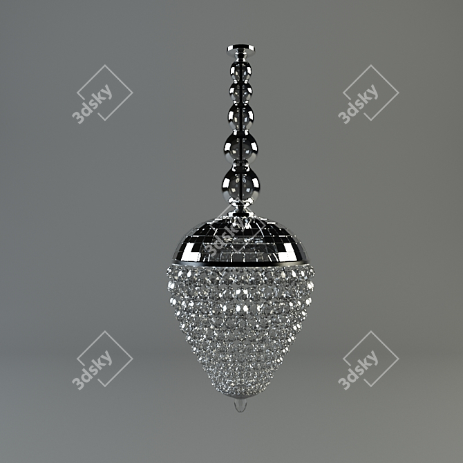 Elegant Pendant Lighting 3D model image 1