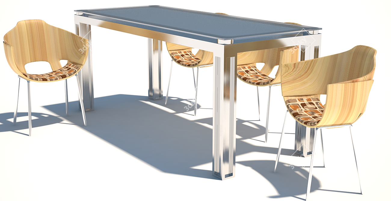 House-inspired Furniture Bundle 3D model image 1