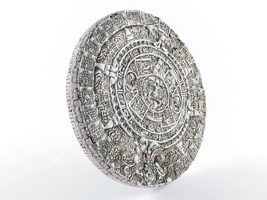 Title: Maya Calendar: Ancient Wisdom Unveiled! 3D model image 1