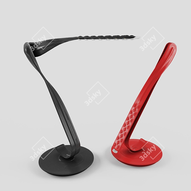 Sleek Leaf Personal Light 3D model image 1