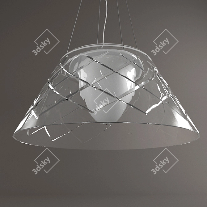 Modern Chandelier: Flos Romeo II 3D model image 1