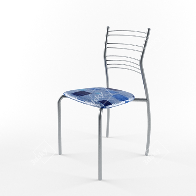 Elegant Ergonomic Chair 3D model image 1