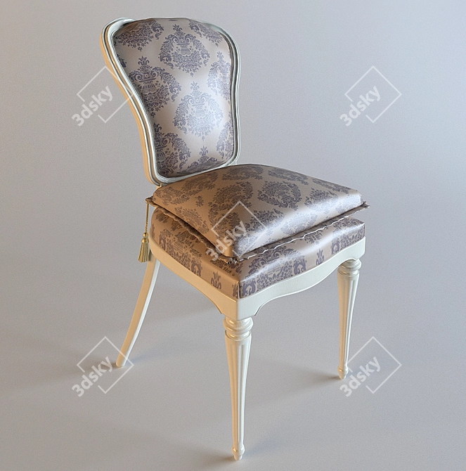 Classic Belcor Orleans Chair 3D model image 1