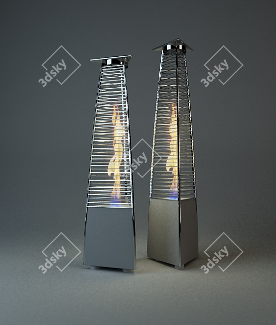 Italian Gas Heating Equipment: Falo 3D model image 1