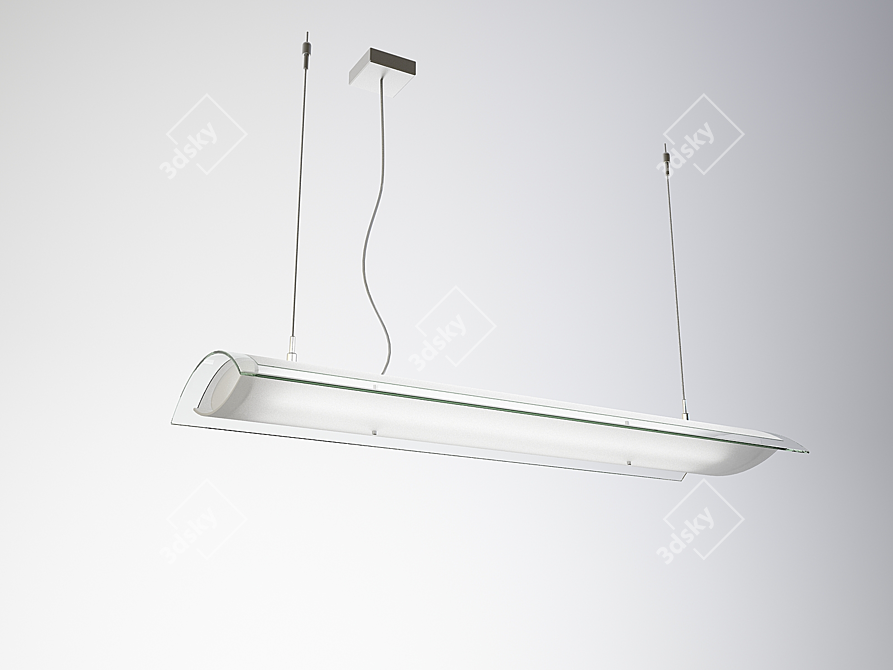 Elegant Illumination: Linea Light 1351 3D model image 1