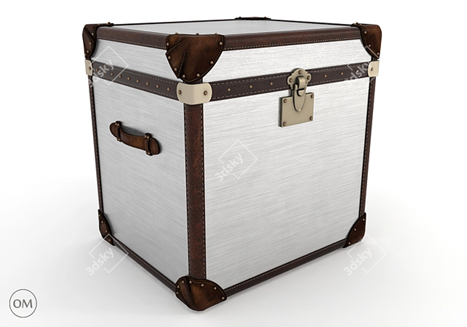 Curations Limited Trunk: Stylish Storage Solution 3D model image 1