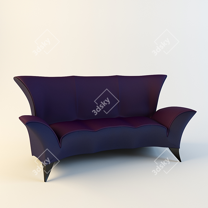 Classic Sydney Sofa 3D model image 1