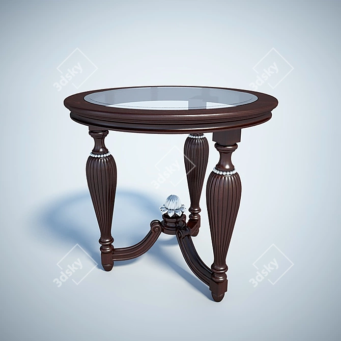 Elegant Francesco Molon T167 Table 3D model image 1