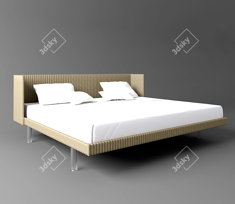Barcode Bimax Bed 3D model image 1