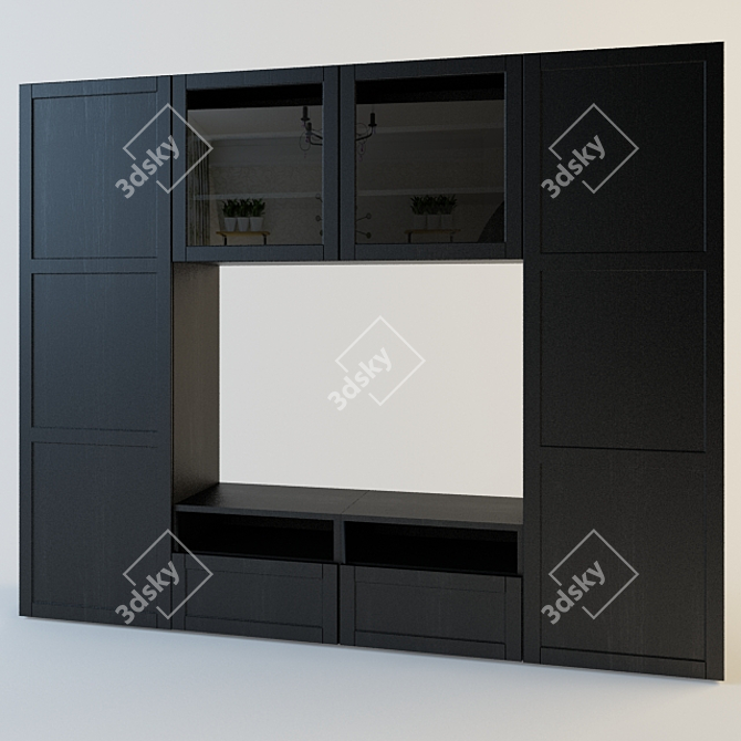 Besto IKEA Wall Unit 3D model image 1