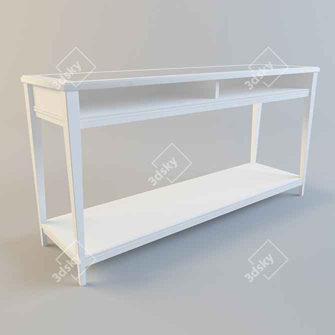 Liatorp Console Table: Sleek & Stylish 3D model image 1