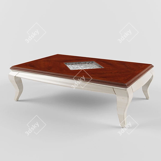 coffee table 3D model image 1