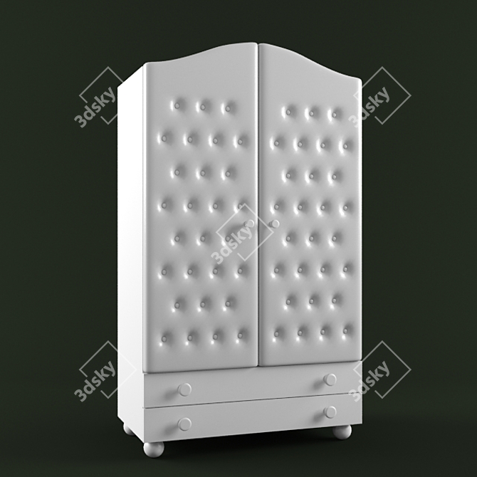 Firenze Bambolina Wardrobe 3D model image 1