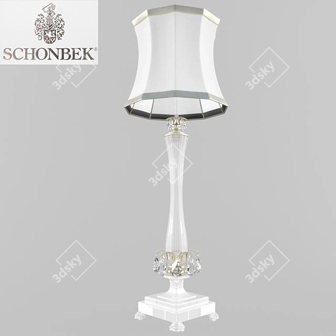 Schonbek 10188 Crystal Chandelier 3D model image 1