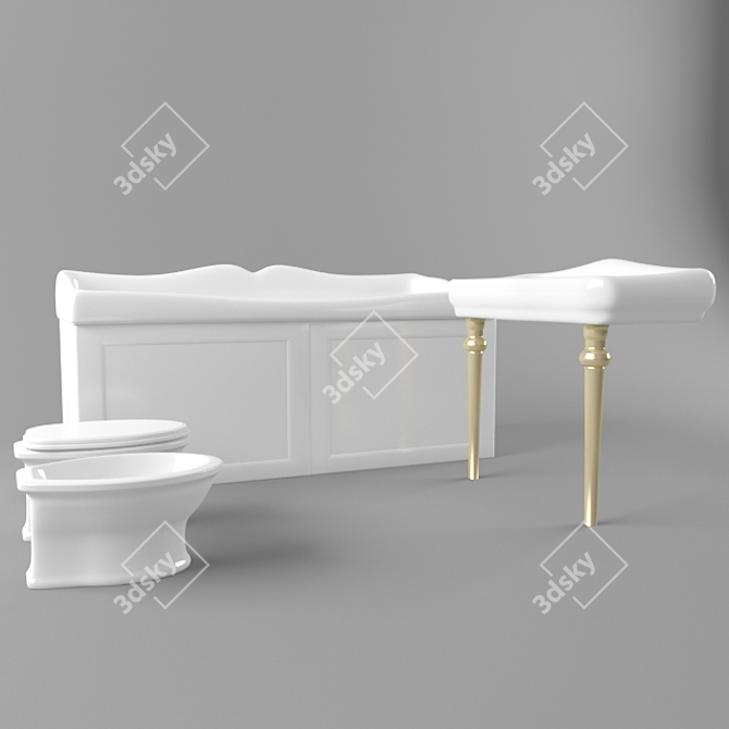 Timeless Elegance 3D model image 1