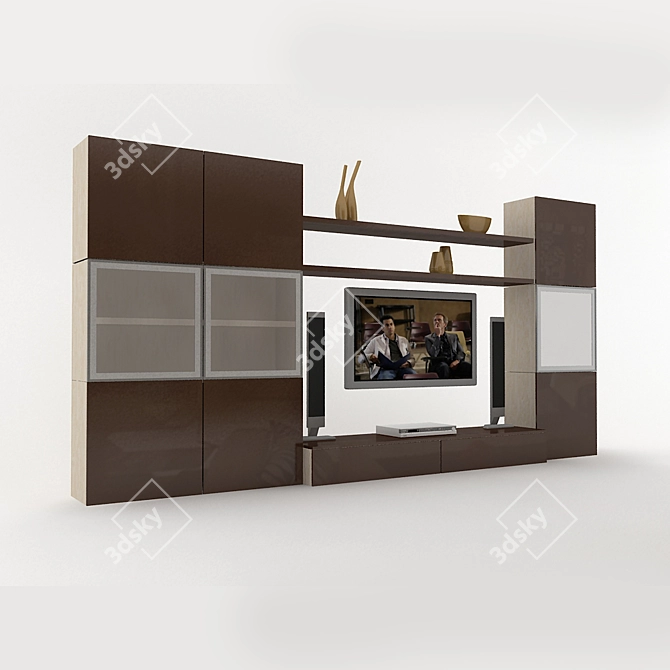 Title: Natalie Living Room Set 3D model image 1