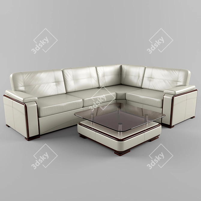 Luxury Lexus Sofa by Creale 3D model image 1