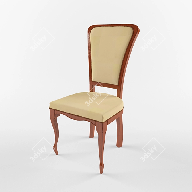 Desir 41 Classic Chair 3D model image 1