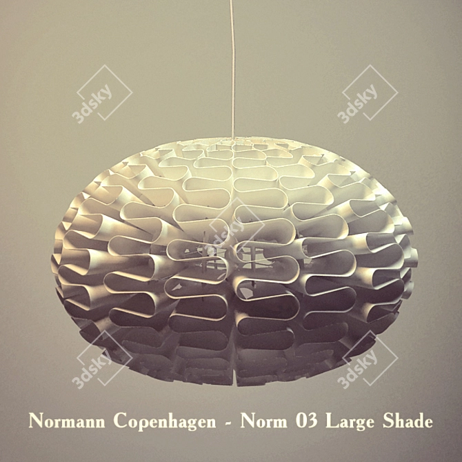  Normann Copenhagen Large Shade 3D model image 1