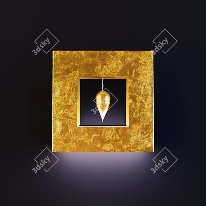 Masiero KLOK: Stylish Wall Sconce 3D model image 1