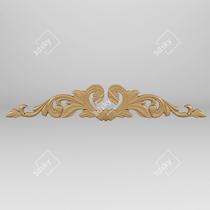 Timeless Elegance: Classic Pattern 3D model image 1