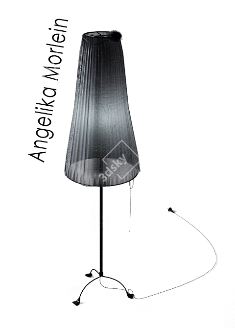 Vibrant Floor Lamp by Morlein 3D model image 1