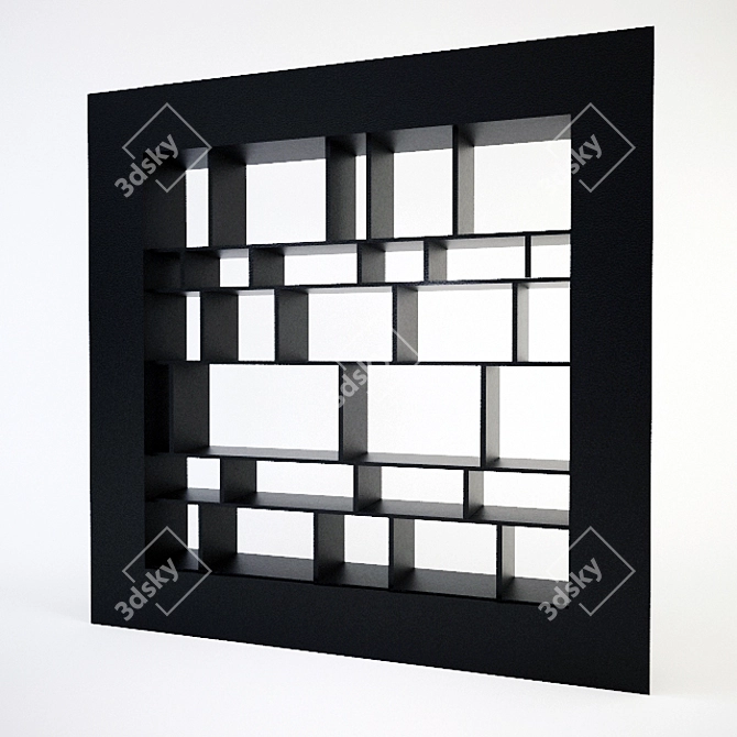 Cattelan italia Window Bookcase 3D model image 1