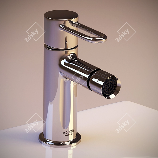 Axor Uno2 - Bidet Mixer 3D model image 1