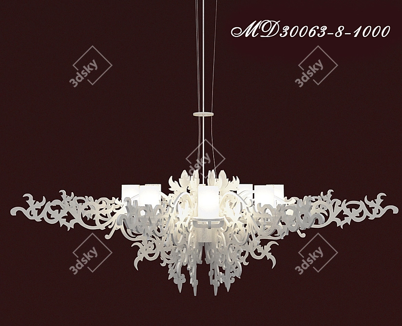 Modern Pendant Light MD30063 3D model image 1