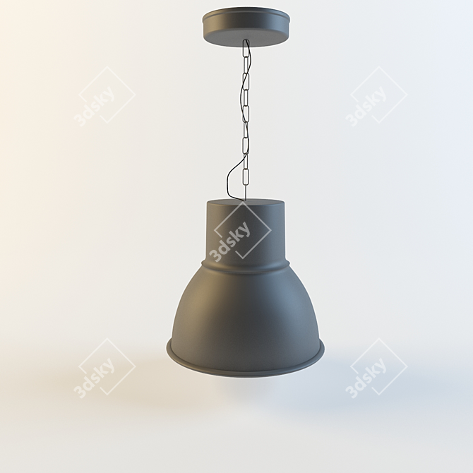 IKEA Hektar: Elegant Lighting Solution 3D model image 1