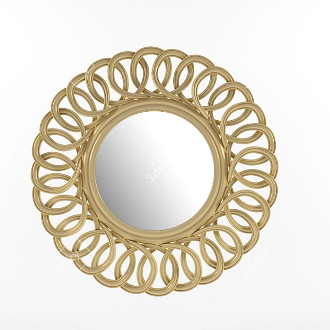 Elegant Cellini: 95cm Radius 3D model image 1