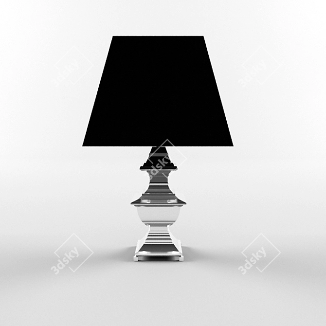 Elegant EICHHOLTZ Maryland Lamp 3D model image 1