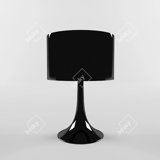 FLOS Spun Light T Table Lamp 3D model image 1