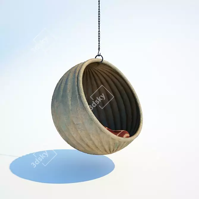 Mypod Swing: Heavenly Outdoor Retreat 3D model image 1