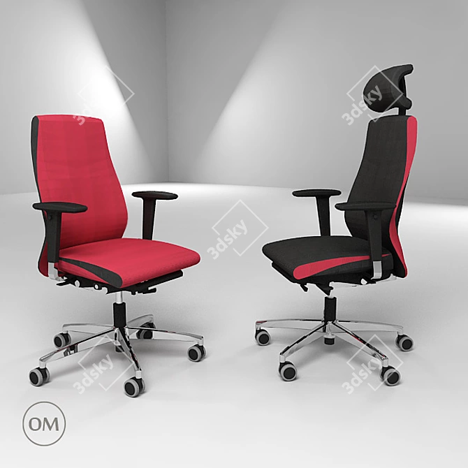 Grammer Office Solution: Ultimate Workplace Comfort 3D model image 1