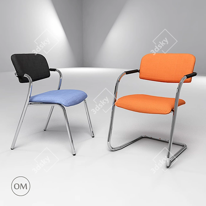 Match Office Chair by Grammer 3D model image 1