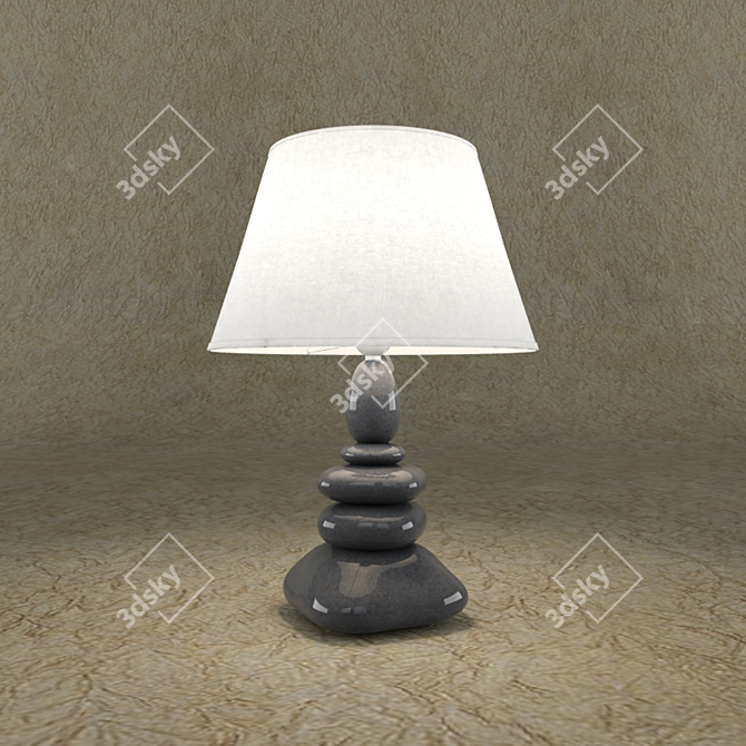 Massive Bernstein Table Lamp 3D model image 1