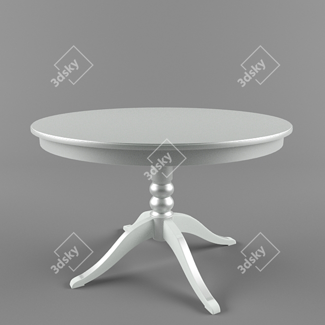 Sophisticated Liatorp Table 3D model image 1