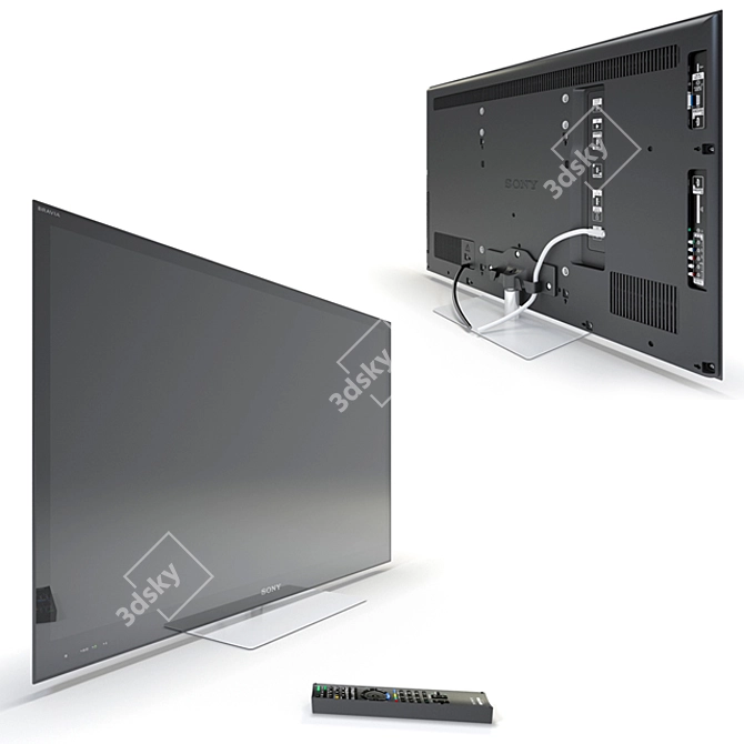SONY BRAVIA KDL-55NX810 55' Smart TV 3D model image 1