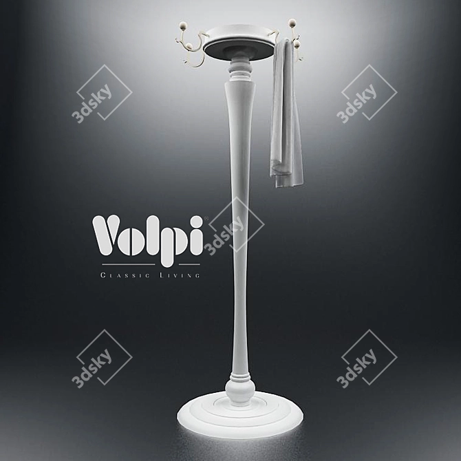 Modern Clothes Stand | Art. 2048 3D model image 1