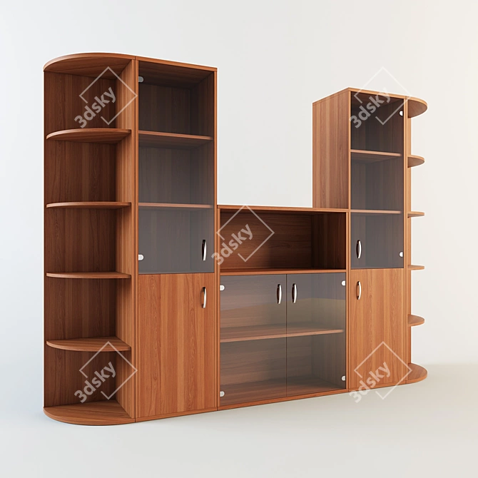 Versatile Office Wardrobe Imago 3D model image 1