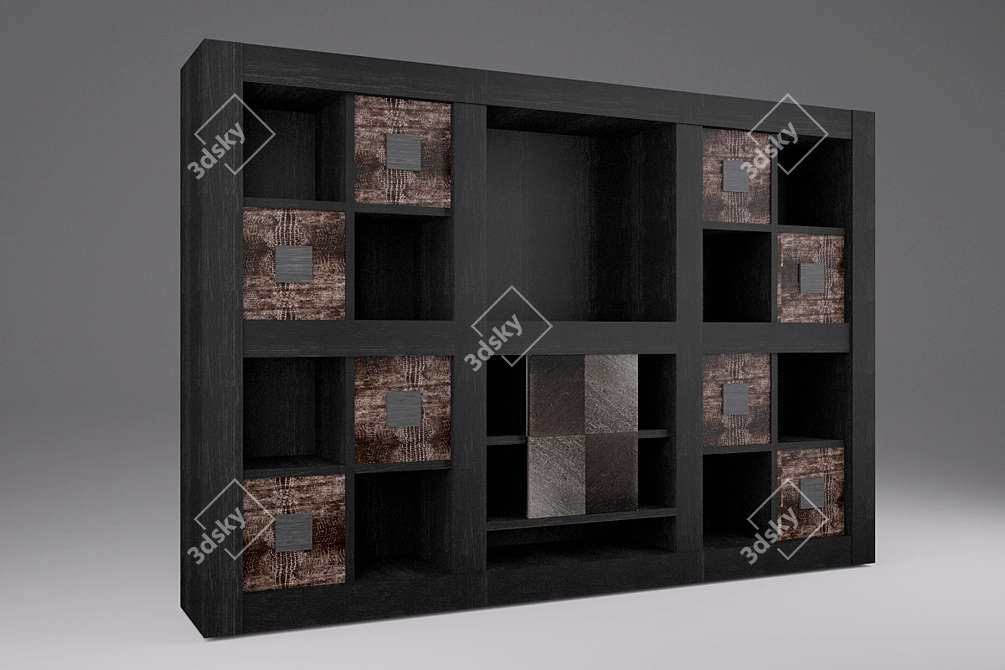 Smania ExpoUno: Functional Shelf Unit 3D model image 1