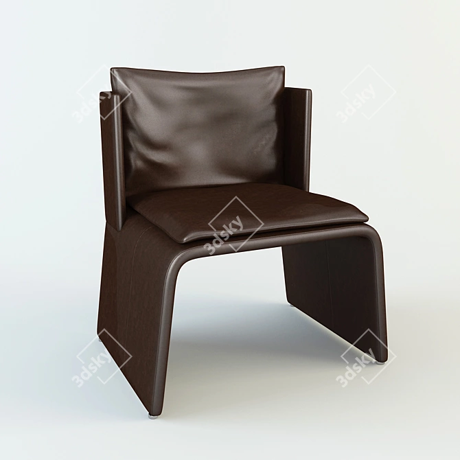 Cozy Comfort Armchair 3D model image 1