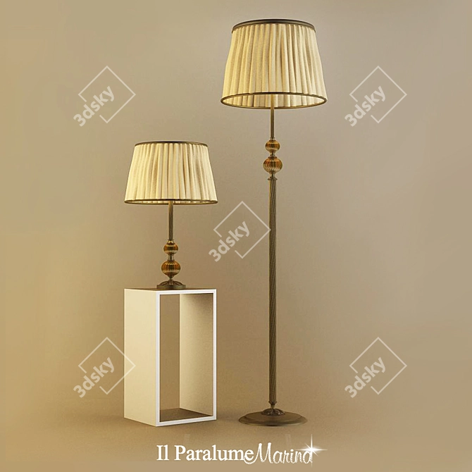 Elegant Lighting Solution: IL PARALUME MARINA 3D model image 1