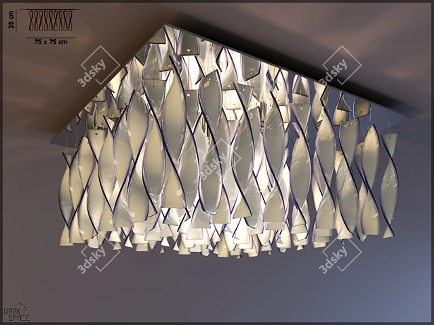 Axo Light Aura Pendant Light 3D model image 1