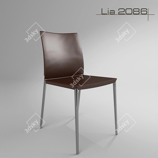 Compact Lia 2086 Storage Solution 3D model image 1