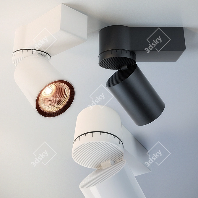 Sleek Look Lamp - Modern Illumination 3D model image 1