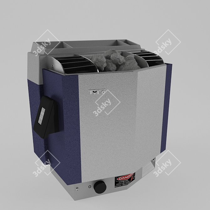 Sleek TYLO RC-6 Oven 3D model image 1