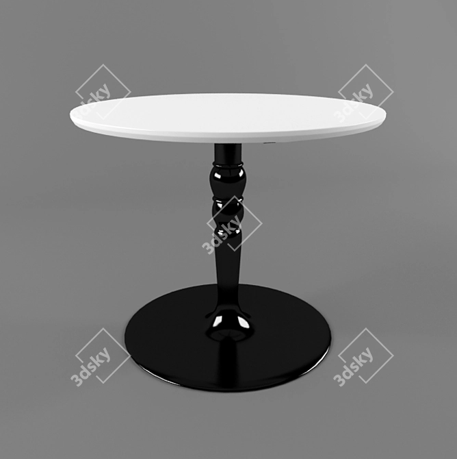 Elegant Calligaris Florance Table 3D model image 1