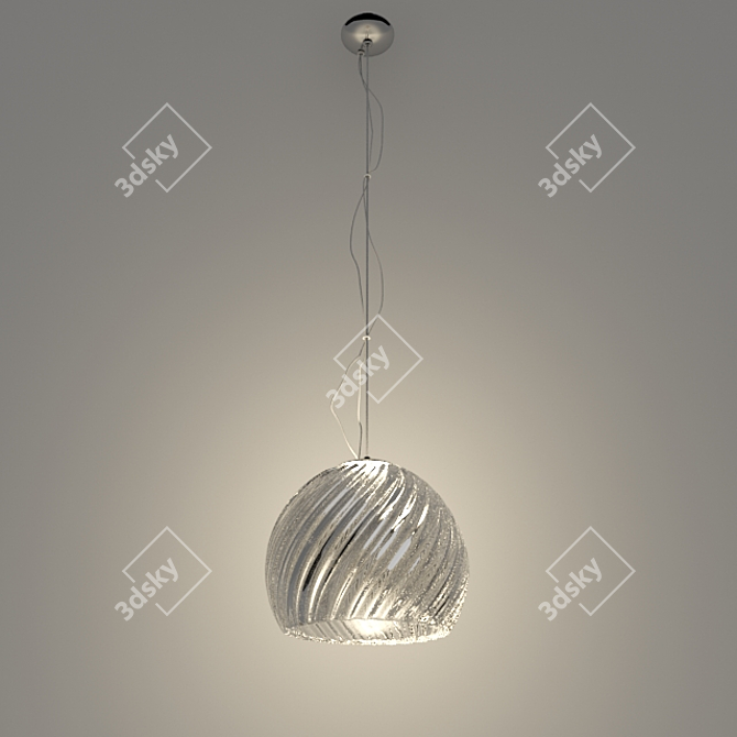 Modern Pendant Light 3D model image 1